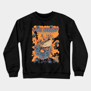 T Rex Revenge (Dark Background) Crewneck Sweatshirt